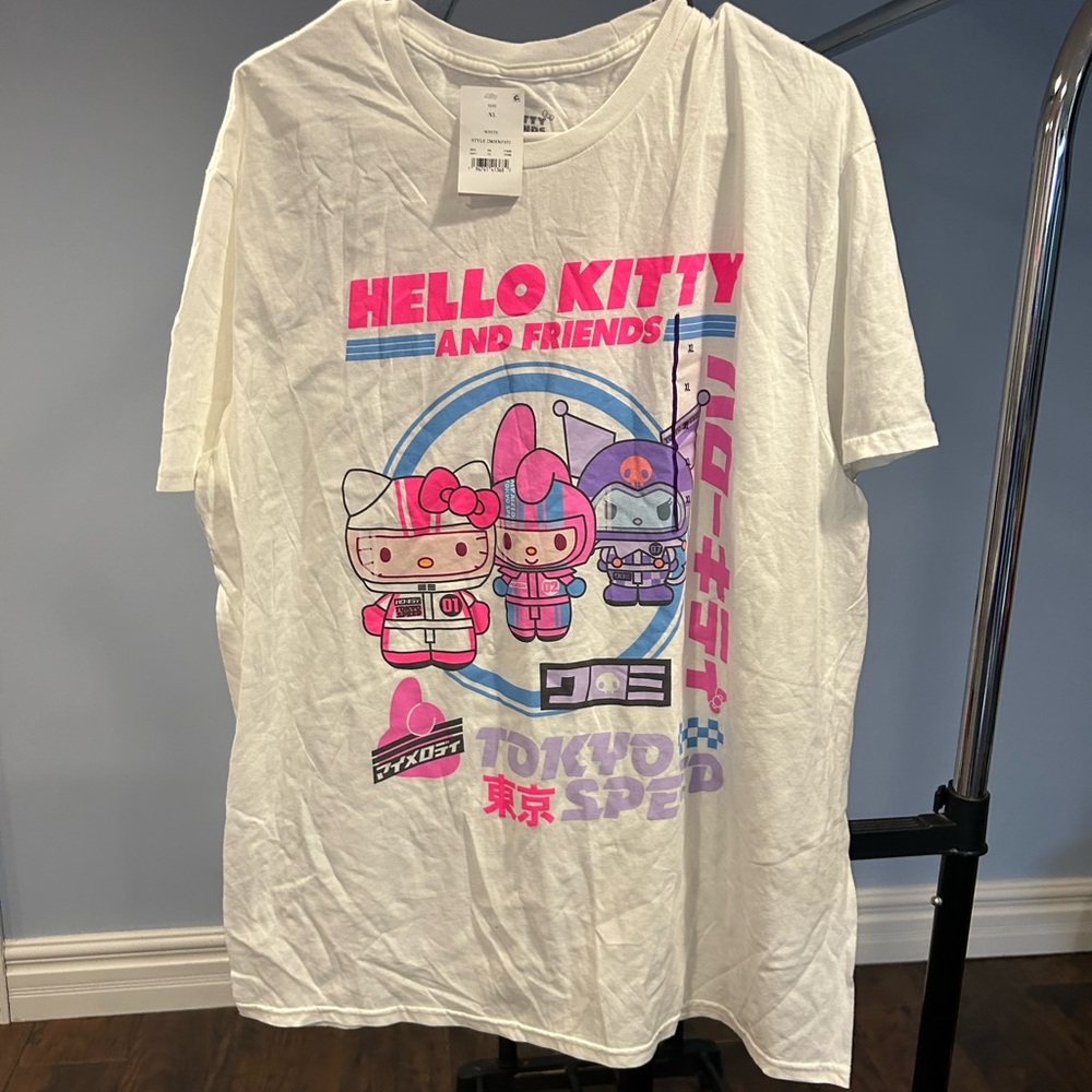 Sanrio Hello Kitty and Friends White Tee